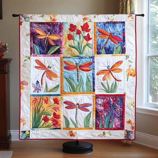 Fluttering Dreams Quilted Blanket - Baby (30" x 40")