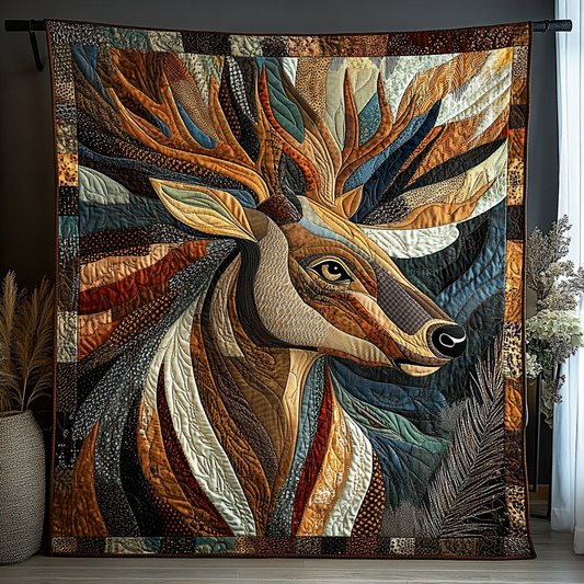 Forest Grace Quilted Blanket - Throw (55" x 60")
