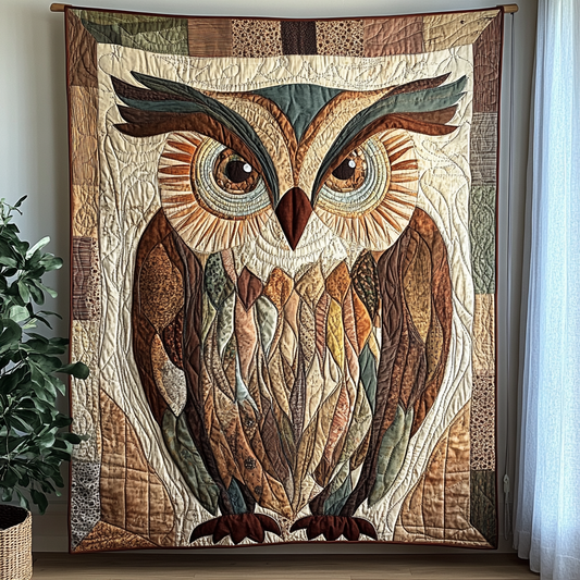 Forest Guardian Quilted Blanket - Throw (55" x 60")
