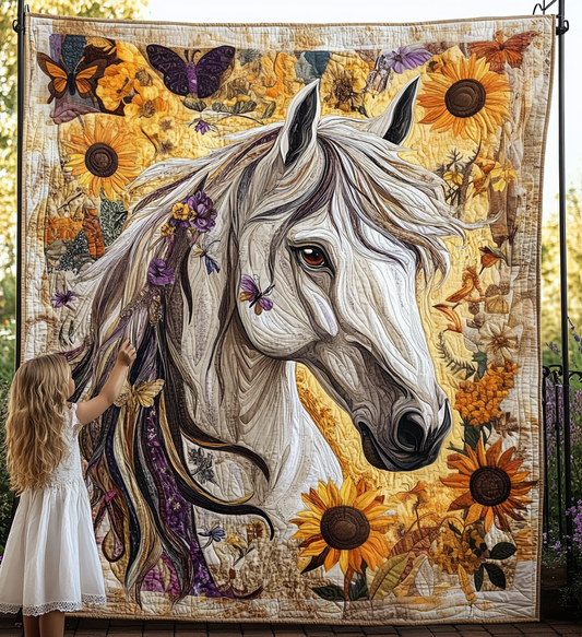 Forest Wanderer Art Quilt Hanging - Baby (30" x 40")