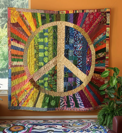 Throw (55'' x 60'') /Free Spirit Quilted Blanket