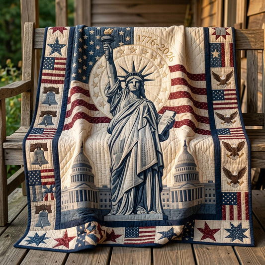 Freedom Flame Quilted Blanket - Baby (30" x 40") - Pack 1