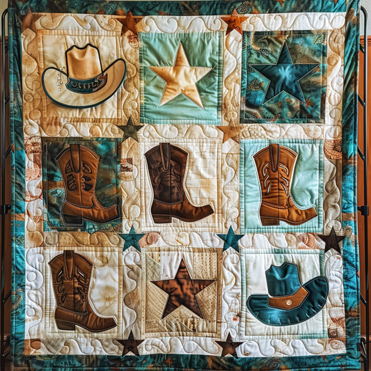 Frontier Elegance Quilted Blanket - Throw (55" x 60")