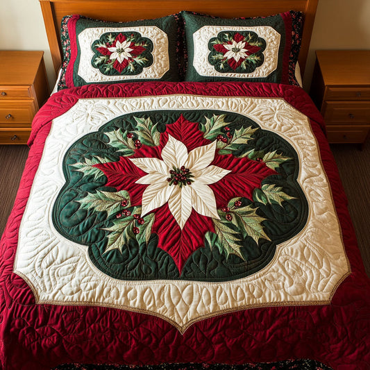Frosted Magic 3-Piece Quilted Bedding Set - Single (59" x 70")