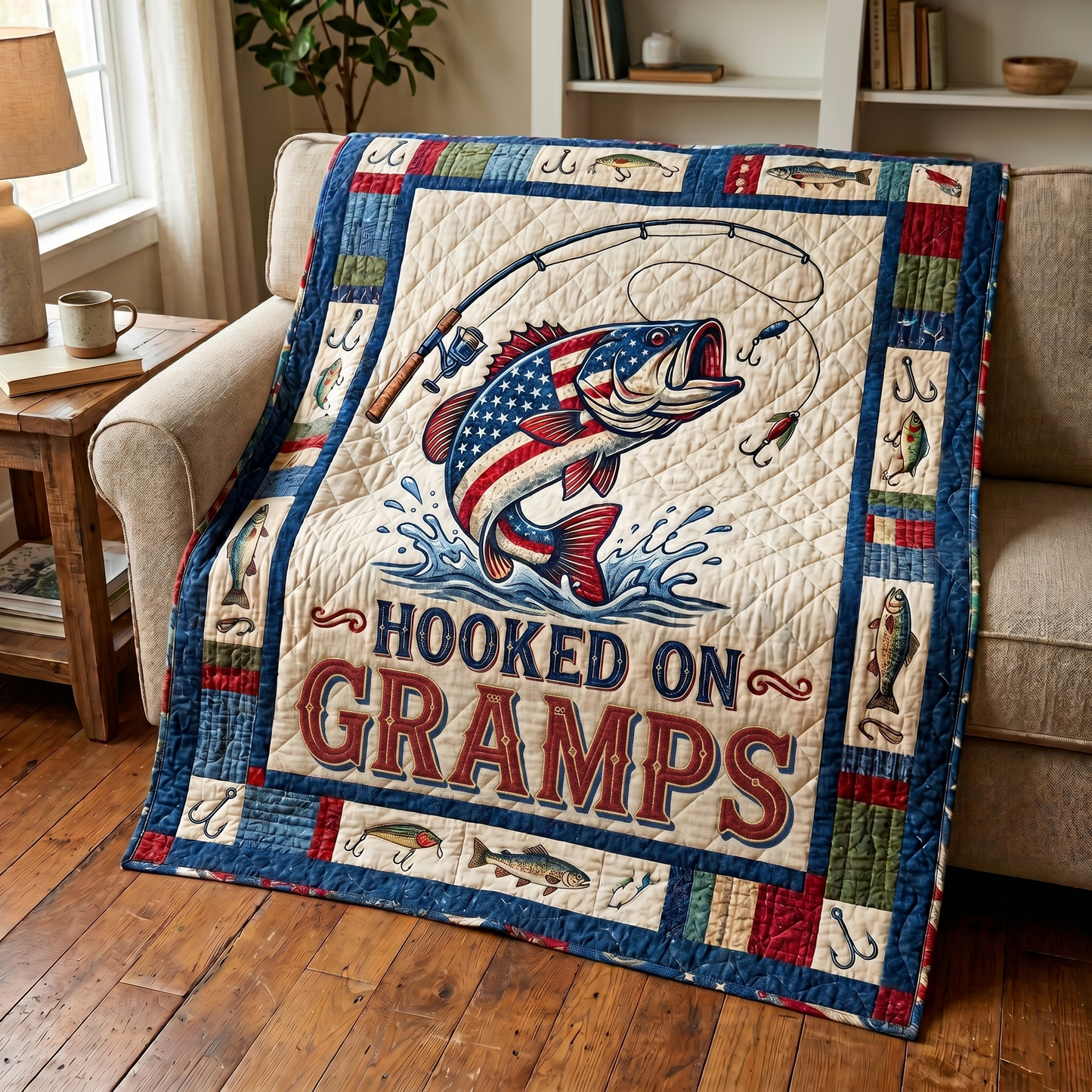 Throw (55'' x 60'') /GRAMPS