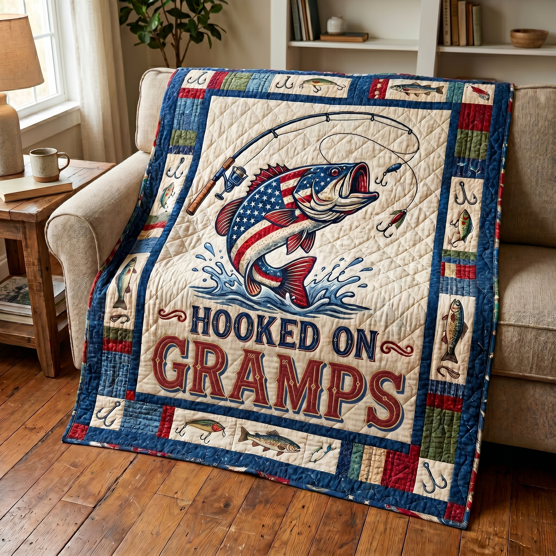 Throw (55'' x 60'') /GRAMPS