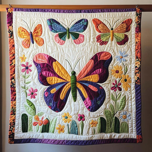 Garden Glider Quilted Blanket - Throw (55" x 60")