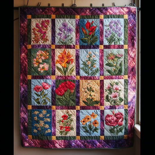 Garden Grace Quilted Blanket - Baby (30" x 40") - Pack 1