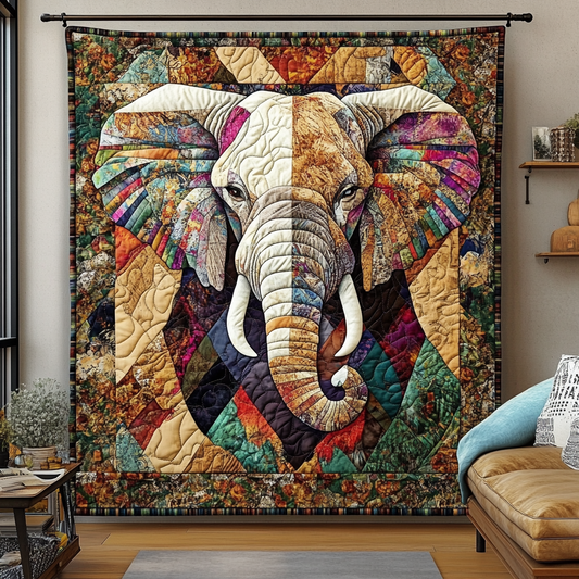 Gentle Giant Path Quilted Blanket - Throw (55" x 60")