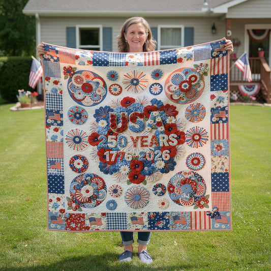 Glory Pop Quilted Blanket - Baby (30" x 40") - Pack 1