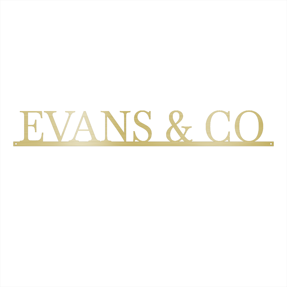 Custom Wall Letters Wall Decor