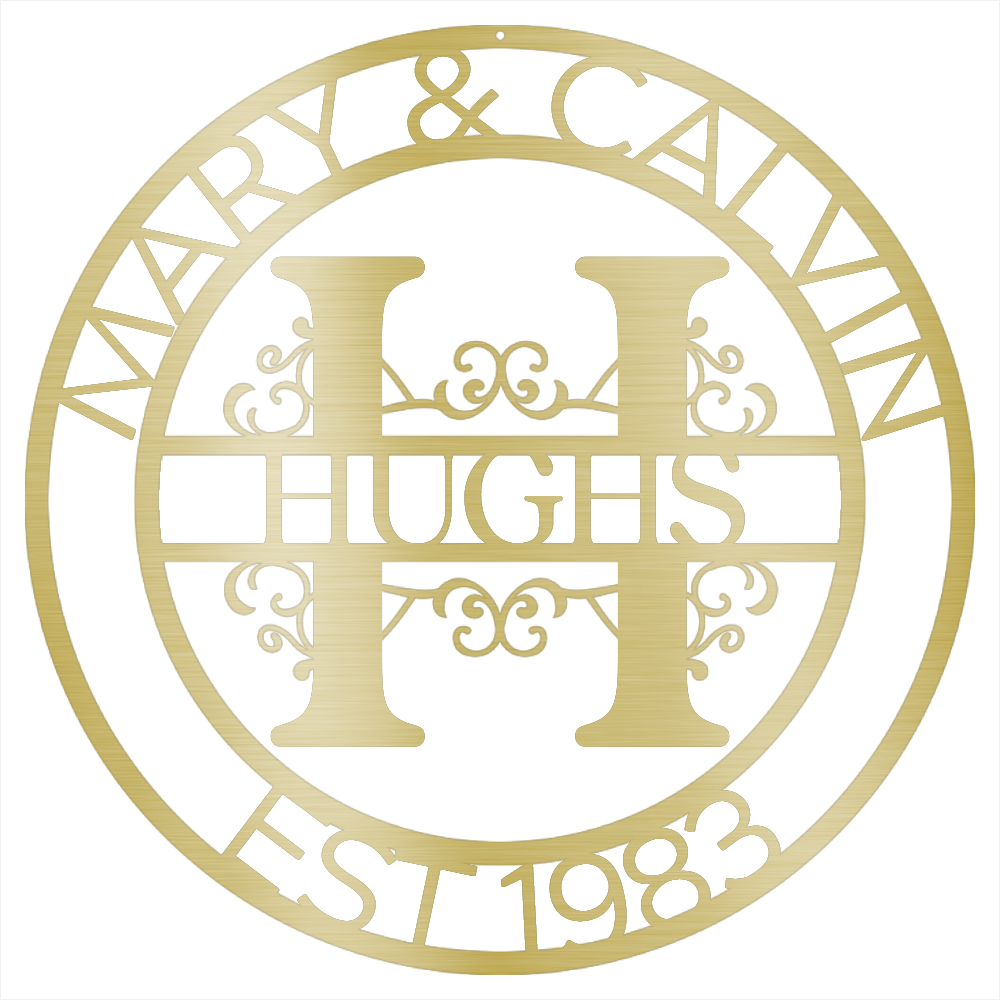 Personalized Metal Sign