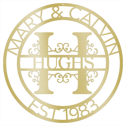 Personalized Metal Sign