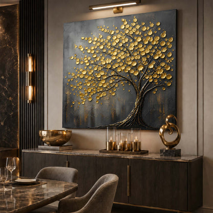 Golden Canopy - canvas