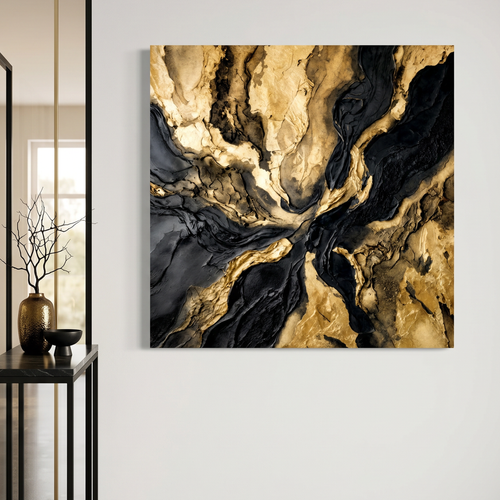 Golden Obsidian Flow