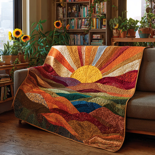 Golden Horizon Quilted Blanket - Baby (30" x 40") - Pack 1