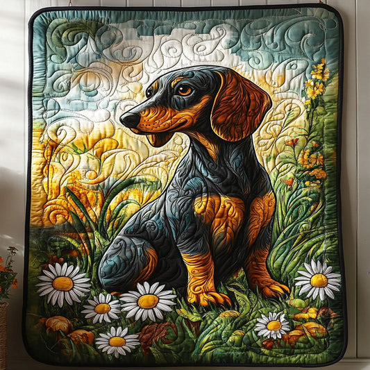 Golden Meadow Quilted Blanket - Baby (30" x 40")