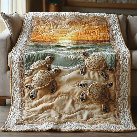 Golden Shore Quilted Blanket - Baby (30" x 40") - Pack 1