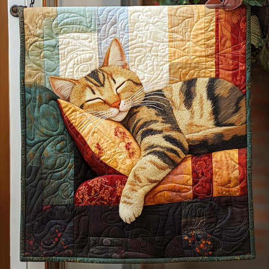 Golden Slumber Quilted Blanket - Throw (55" x 60")