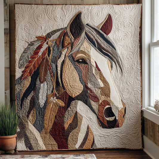 Golden Stallion Quilted Blanket - Baby (30" x 40") - Pack 1