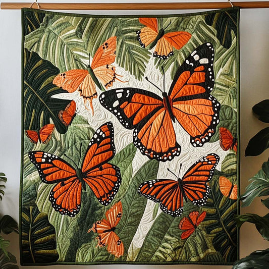 Graceful Flier Quilted Blanket - Throw (55" x 60")