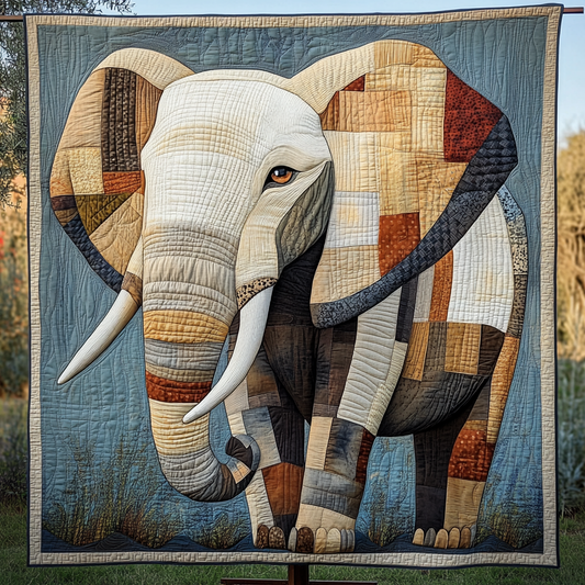 Graceful Footprints Quilted Blanket - Throw (55" x 60")