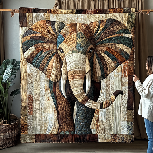Graceful Giant Quilted Blanket - Throw (55" x 60")