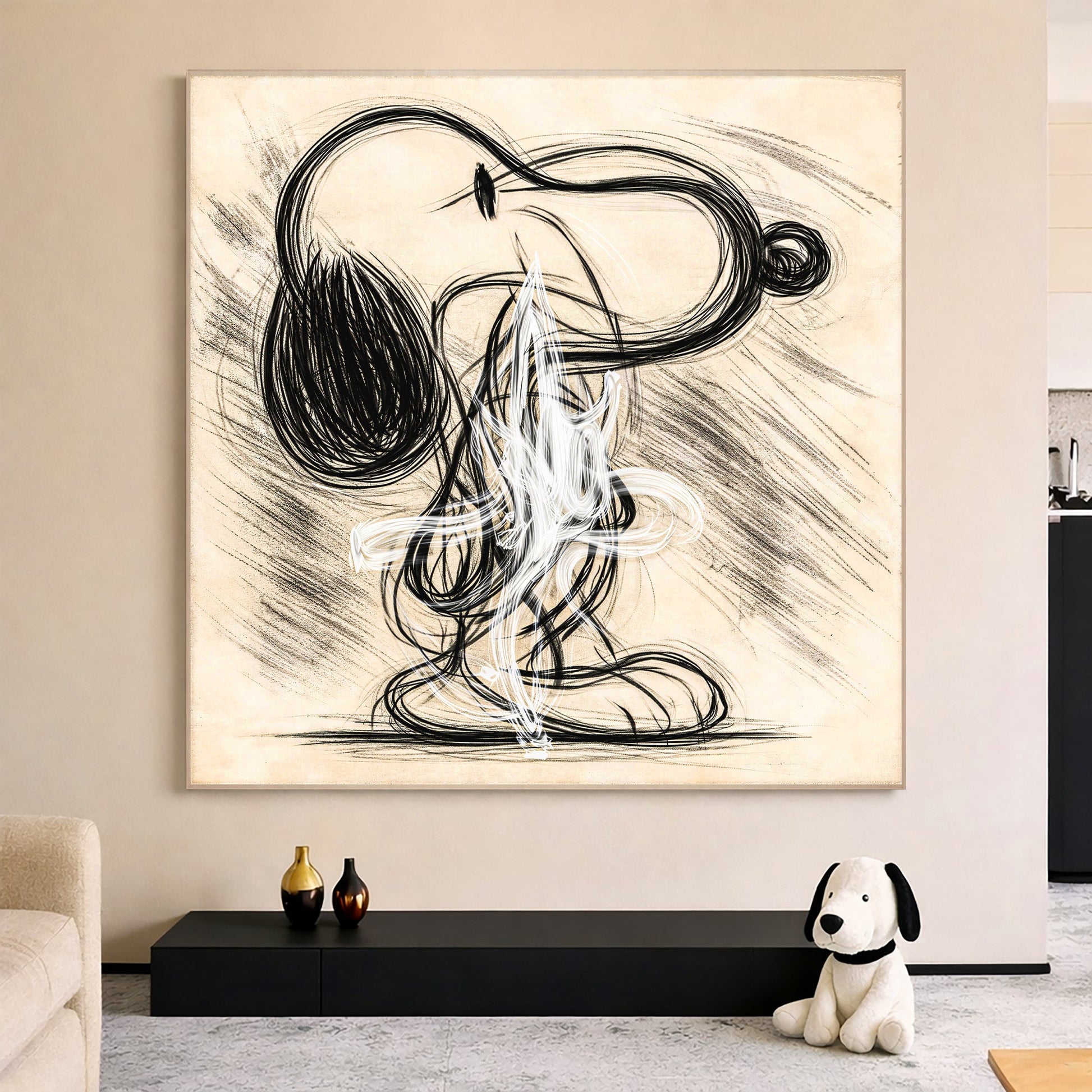 Abstract Dog Graffiti II