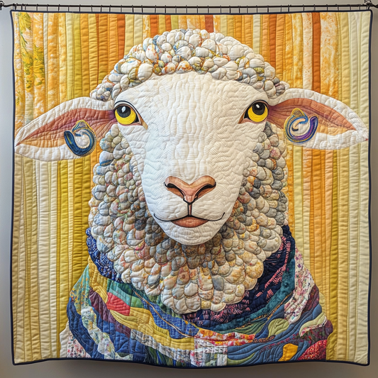 Grazing Grace Quilted Blanket - Throw (55" x 60")