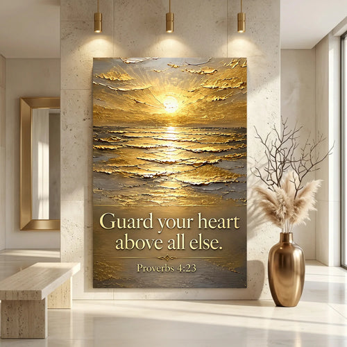 Guard Your Heart Above All Else - Proverbs 4:23