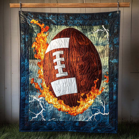 Hail Mary Victory Quilted Blanket - Throw (55" x 60")