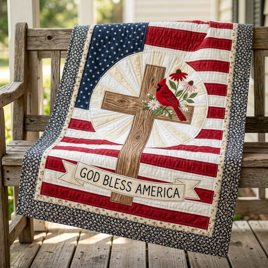 Hallowed Cardinal Anthem Quilted Blanket - Baby (30" x 40") - Pack 1