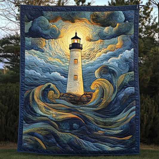 Harbor Light Quilted Blanket - Throw (55" x 60")