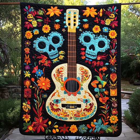 Harmony Vibes Quilted Blanket - Throw (55" x 60")