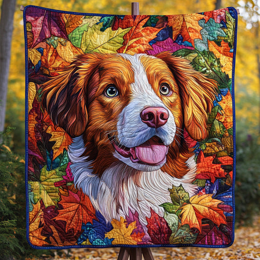Harvest Breeze Quilted Blanket - Throw (55" x 60")