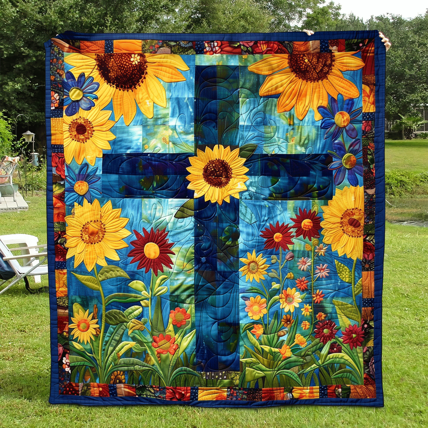 Throw (55'' x 60'')