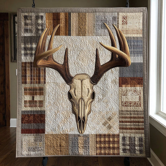 Heritage Deer Quilted Blanket - Baby (30" x 40") - Pack 1