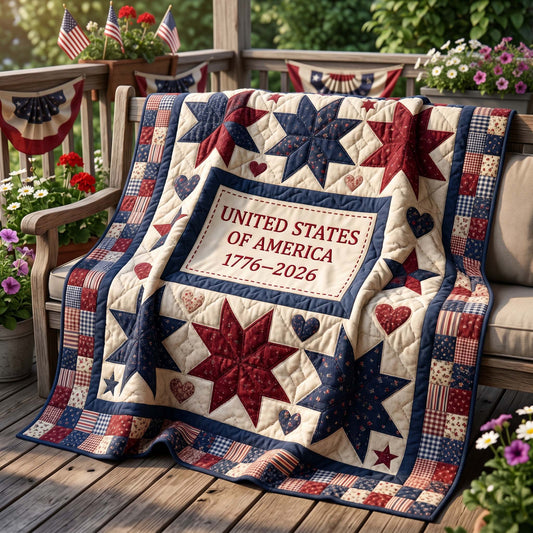 Heritage Star Jubilee Quilted Blanket - Baby (30" x 40") - Pack 1