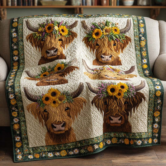 Highland Bliss Quilted Blanket - Baby (30" x 40") - Pack 1
