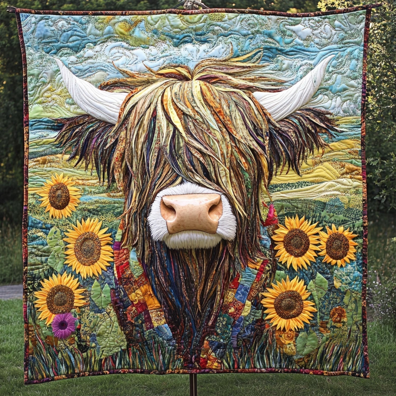 Throw (55'' x 60'')