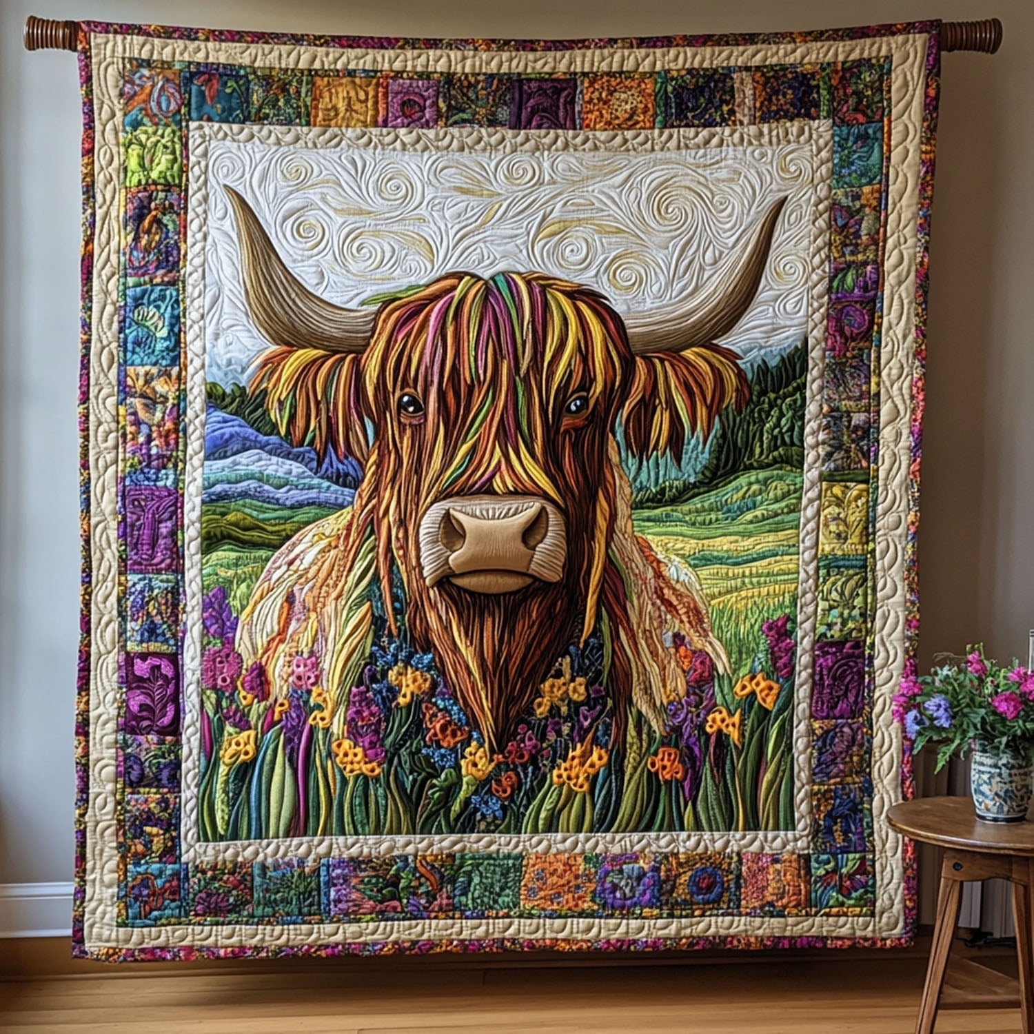 Throw (55'' x 60'')