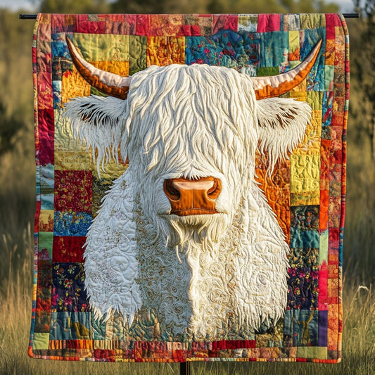 Highland Sunset Quilted Blanket - Throw (55" x 60")