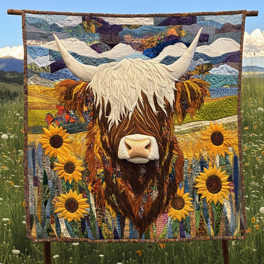 Highlands Heart Quilted Blanket - Throw (55" x 60")