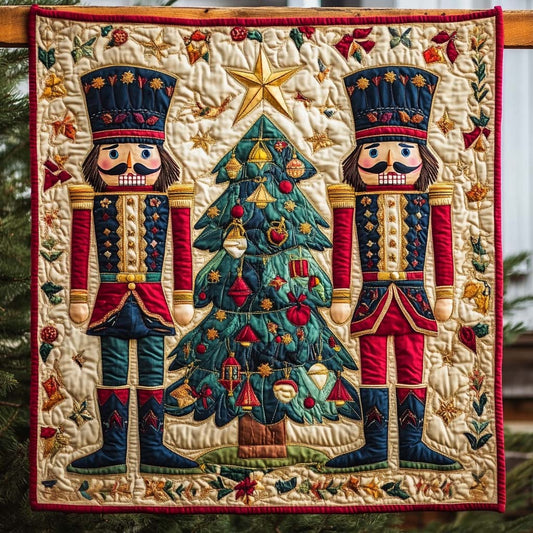 Holiday Sentinel Quilted Blanket - Throw (55" x 60")