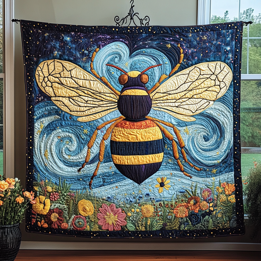 Honey Wings Quilted Blanket - Baby (30" x 40")