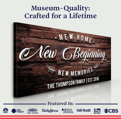 New Home Sign III
