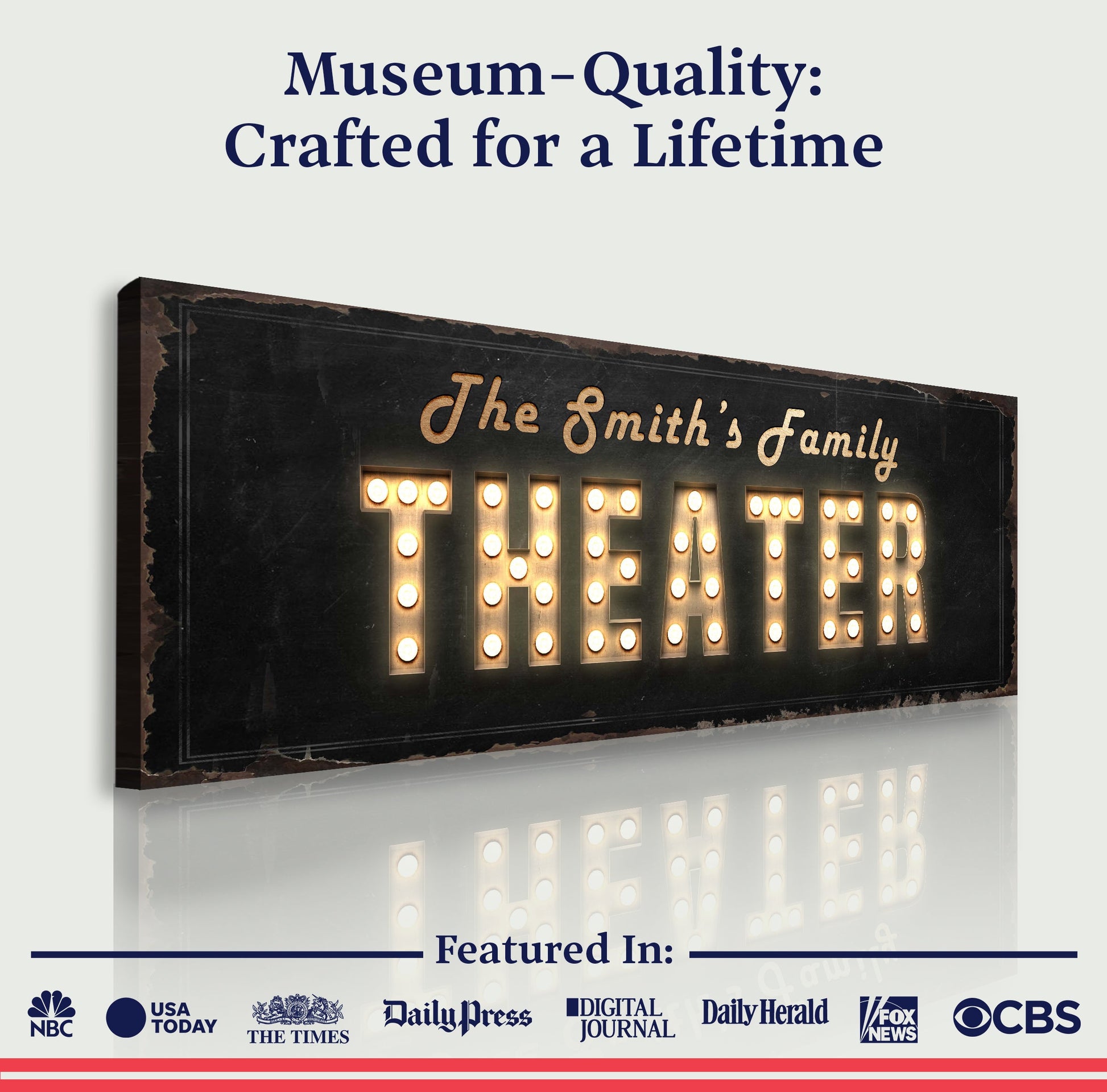 Theater Sign - canvas