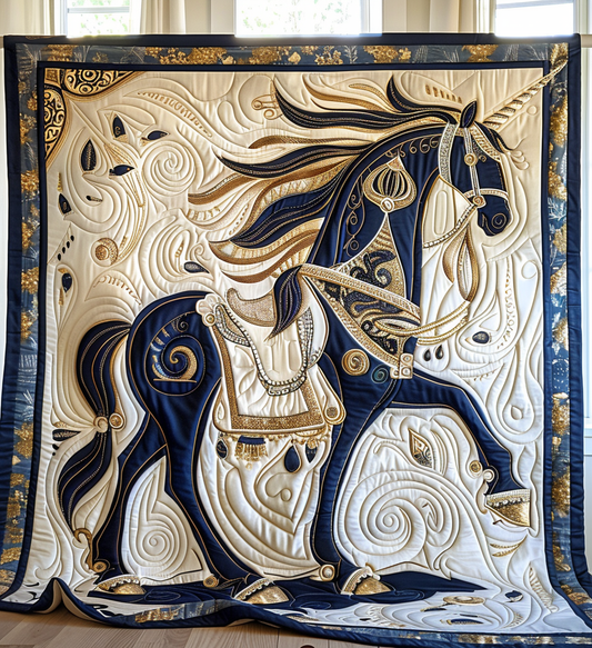 Imperial Charger Quilted Blanket - Throw (55" x 60")
