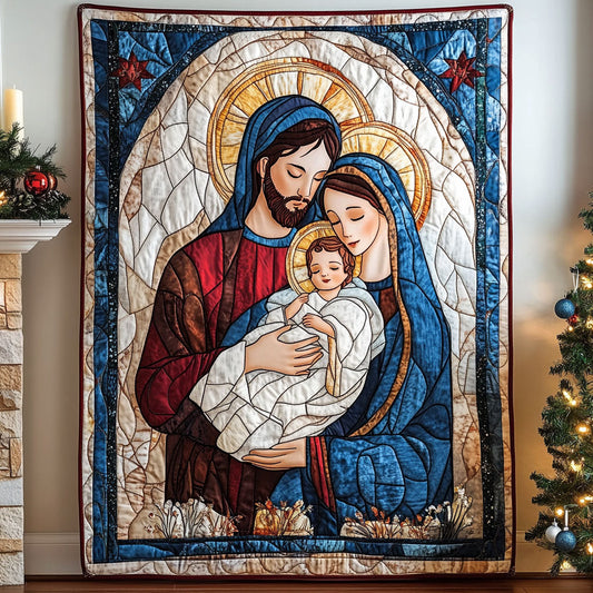 Infinite Blessings Quilted Blanket - Throw (55" x 60")