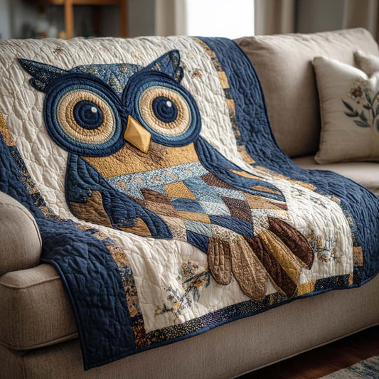 Intelligent Night Bird Quilted Blanket - Baby (30" x 40") - Pack 1